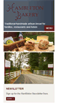 Mobile Screenshot of hambletonbakery.co.uk